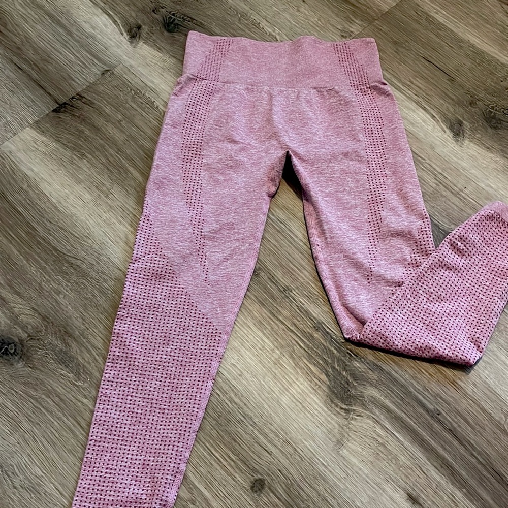 Hot pink leggings